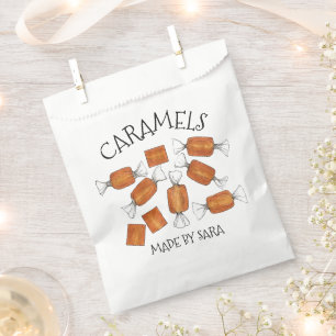 Thuisgemaakte Gezouten Caramels Snoepjes Candy Gem Bedankzakje