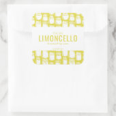 Thuisgemaakte Limoncello Sticker (Tas)