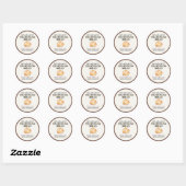 Thuisgemaakte Sourdough Brood Label Stickers voor (Vel)