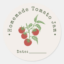 Thuisgemaakte Tomatenjam Inmaakdatum Donkerrood