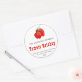 Thuisgemaakte Tomatenketchup | Saus Label (Envelop)