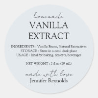 Thuisgemaakte Vanille-extract blauw grijs Instruct