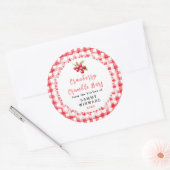 Thuisgemaakte Veenbessen Crumble Reep Label (Envelop)