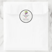 Thuisgemaakte Vijgenjam Label Inmaaksticker (Tas)