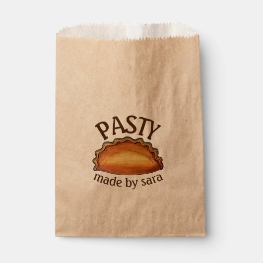 Thuisgemaakte Vleespastei Britse Pastei Gebakken G Bedankzakje (Voorkant)