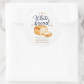 Thuisgemaakte Witte Brood Keuken Label (Tas)