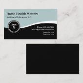 Thuisgezondheid geregistreerde verpleegsters visitekaartje (Voorkant / Achterkant)
