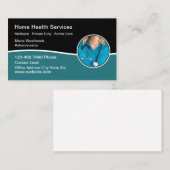 Thuisgezondheid Moderne medische Visitekaartjes (Voorkant / Achterkant)