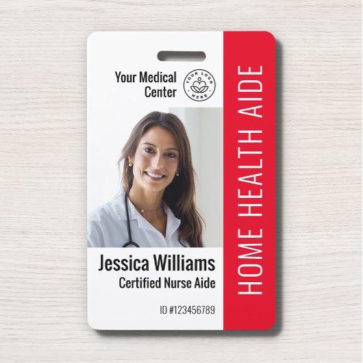 Thuisgezondheidshulp Gecertificeerde Verpleegkundi Badge