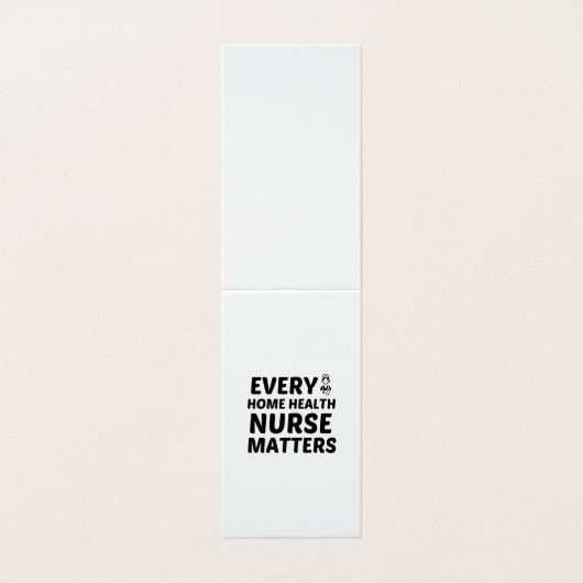 THUISGEZONDHEIDSZORG VISITEKAARTJE (Buitenkant ongevouwen)