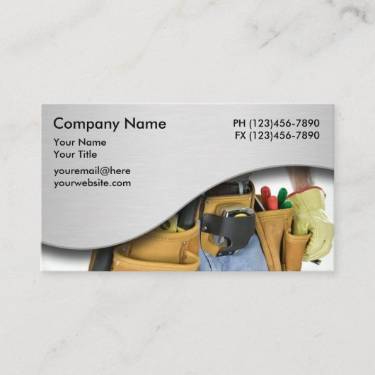 Thuishandymansontwerp Visitekaartje (Voorkant)