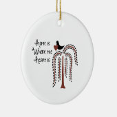 Thuishart Keramisch Ornament (Rechts)