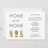 Thuishuishouden met eigen tint kaart (Voorkant)