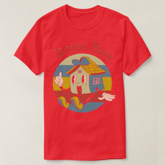 Thuisjongen T-shirt (Design voorkant)