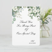 THUISKAART VOOR TROUWEN SAVE THE DATE (Staand voorkant)