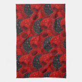 Thuiskantensoort thema gemengd fruit patroon theedoek (Verticaal)