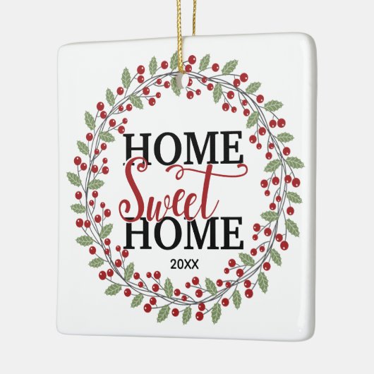 Thuiskerstboom met foto's Home Sweet Keramisch Ornament (Links)