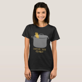 Thuiskoken van vrouwen t-shirt