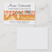 Thuiskokercatering Visitekaartje (Voorkant / Achterkant)