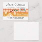 Thuiskokercatering Visitekaartje (Voorkant / Achterkant)