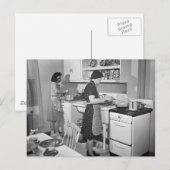 Thuiskoking: 1942 briefkaart (Voorkant / Achterkant)