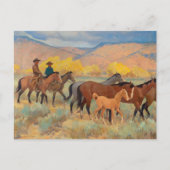 Thuiskomen door Maynard Dixon Briefkaart (Voorkant)