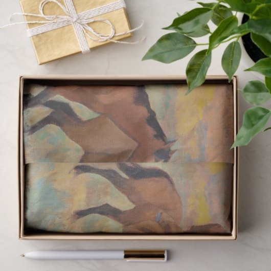 Thuiskomen door Maynard Dixon Tissuepapier (Geschenk)