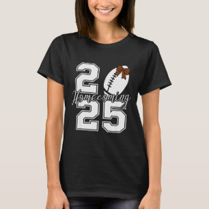 Thuiskomst Hoco 2025 School Team Spirit Reünie Fo T-shirt