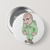 thuiskomst ronde button 7,6 cm (Voorkant /achterkant)