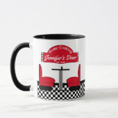 Thuiskooknaam Chef Diner Retro Cups Mokken (Links)