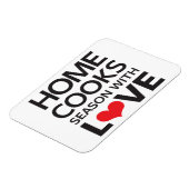 Thuiskookseizoen met liefde magneet (Linkerzijde)