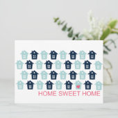 thuisland aankondiging (Staand voorkant)