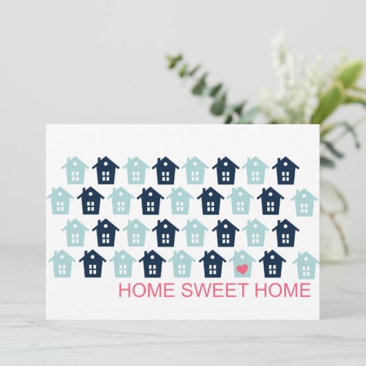 thuisland aankondiging (Staand voorkant)