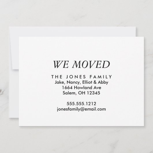 thuisland aankondiging (Achterkant)