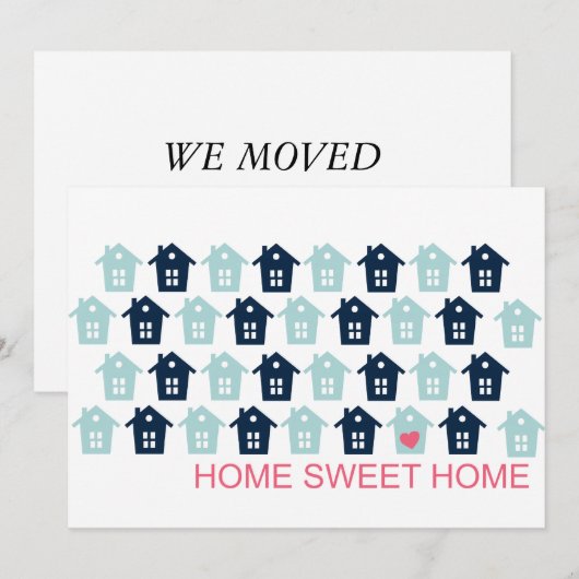 thuisland aankondiging (Voorkant / Achterkant)