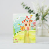 thuisland briefkaart (Staand voorkant)