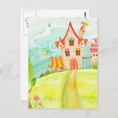 thuisland briefkaart (Voorkant / Achterkant)