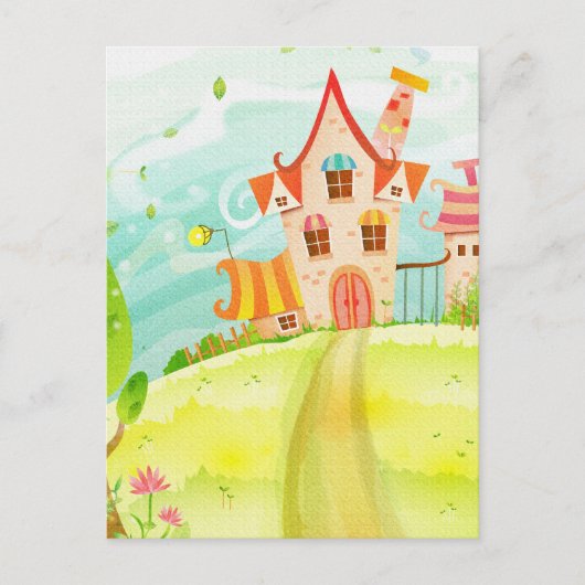 thuisland briefkaart (Voorkant)