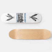 thuisland - veiligheidsskateboard persoonlijk skateboard (Horizontaal)