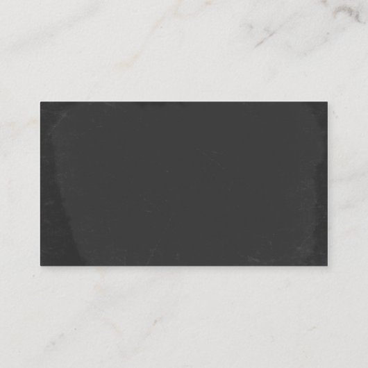 Thuisleraar Apple Chalkboard Visitekaartje (Achterkant)