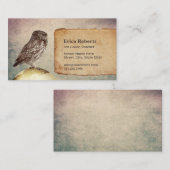 Thuisleraar  Owl Gold Global Visitekaartje (Voorkant / Achterkant)