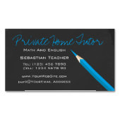 Thuislerarenpotlood Visitekaartje Magneet (Voorkant)