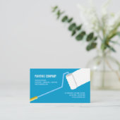 Thuismakerij voor het schilderen van bedrijfscontr visitekaartje (Staand voorkant)