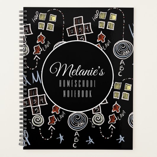 Thuisonderwijs Buitenspeelkind zoals Doodles Planner (Voorkant)