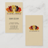 Thuisontwerp, Visitekaartje voor het verwijderen v (Voorkant / Achterkant)