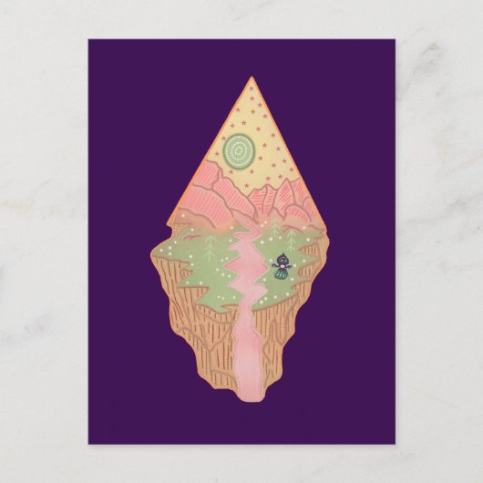 Thuisplaneet van het Flatwoods-monster | Cryptid-f Briefkaart (Voorkant)