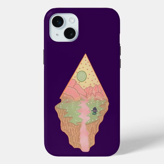 Thuisplaneet van het Flatwoods-monster | Cryptid-f Case-Mate iPhone Case (Achterkant)