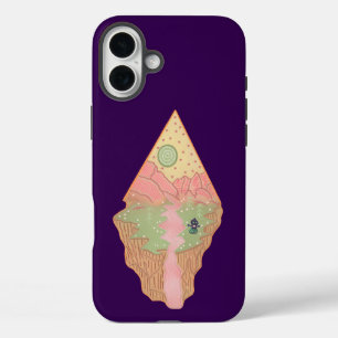 Thuisplaneet van het Flatwoods-monster Cryptid-f iPhone 16 Plus Hoesje