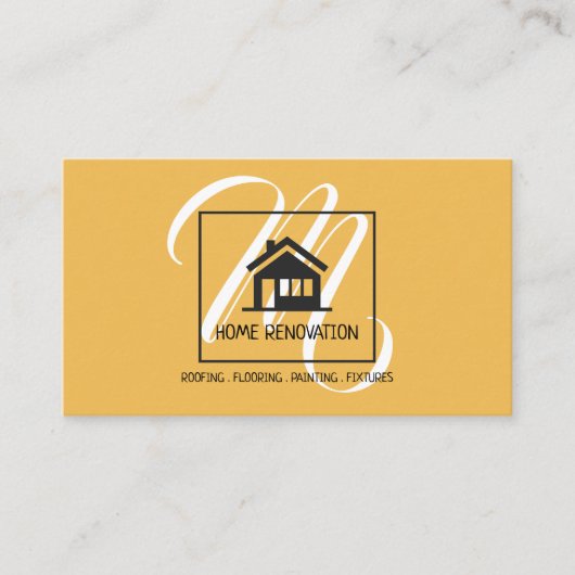 Thuisrenovatie Bouw Visitekaartje (Voorkant)
