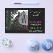 Thuisrenovatie dakbedekking - Onroerend goed Flyer (Enkel)